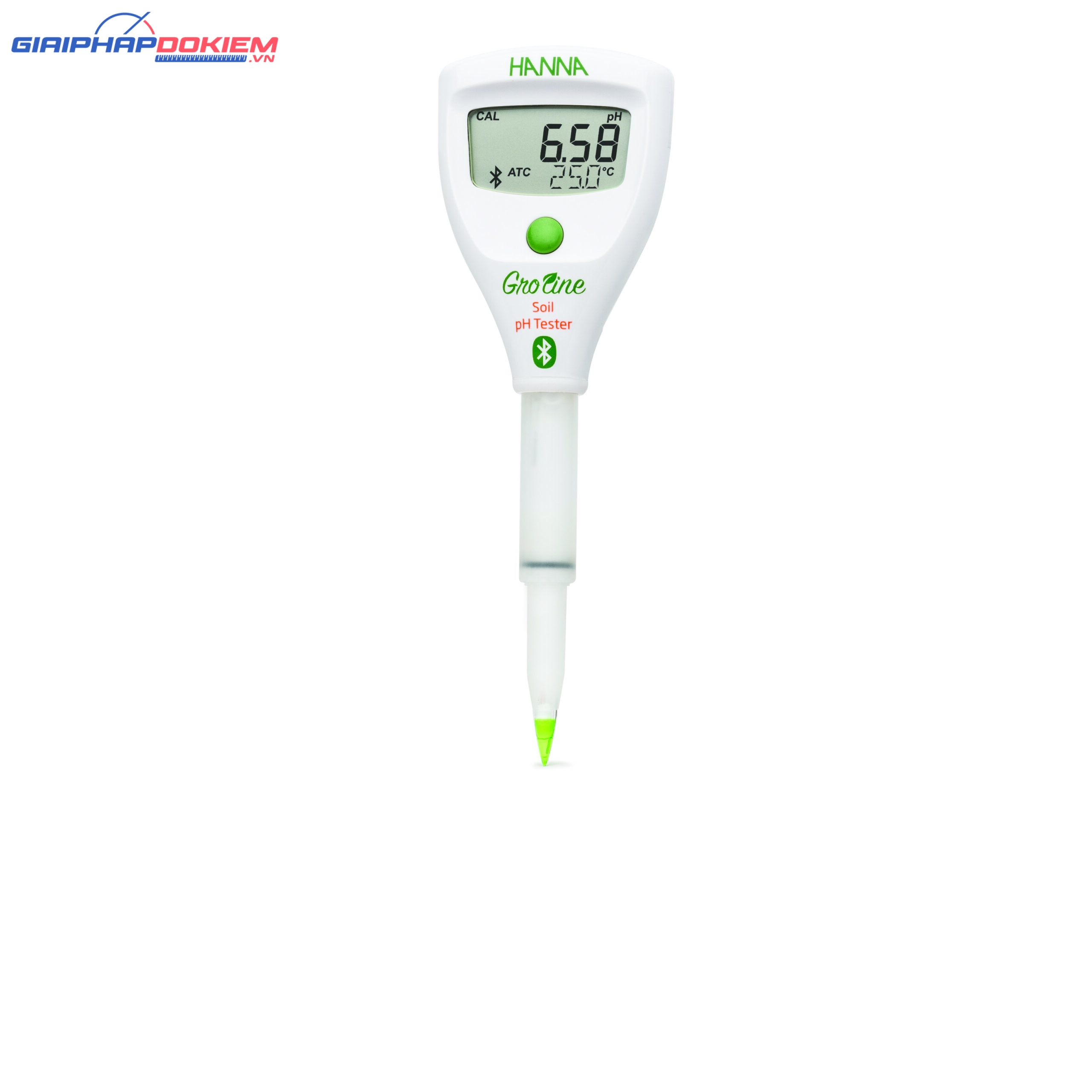 Bút đo pH/nhiệt độ HALO2 Bluetooth trực tiếp trong đất và nước Hanna HI9810302 1 Bút đo pH/nhiệt độ HALO2 Bluetooth trực tiếp trong đất và nước Hanna HI9810302