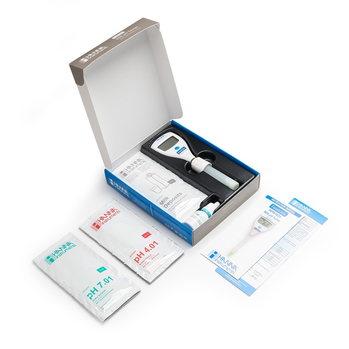 Bút đo pH Trong Sữa Hanna HI981034 4 Bút đo pH Trong Sữa Hanna HI981034 - Ảnh 4
