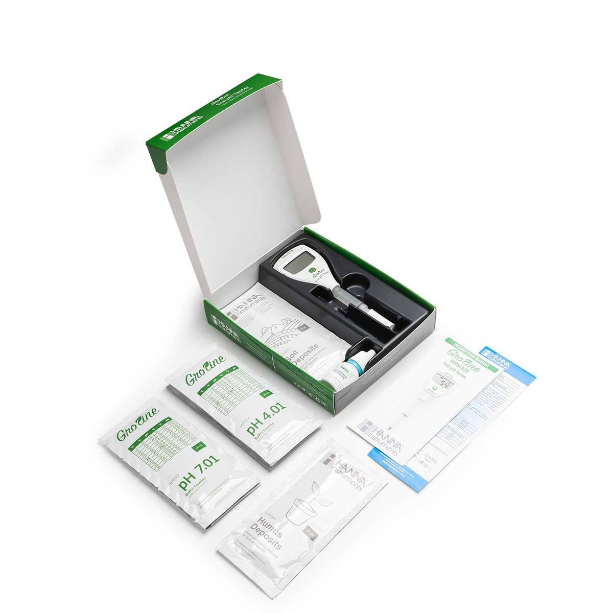 Bút Đo pH Trực Tiếp Trong Đất Trồng Và Nước GroLine Hanna HI981030 4 Bút Đo pH Trực Tiếp Trong Đất Trồng Và Nước GroLine Hanna HI981030 - Ảnh 4
