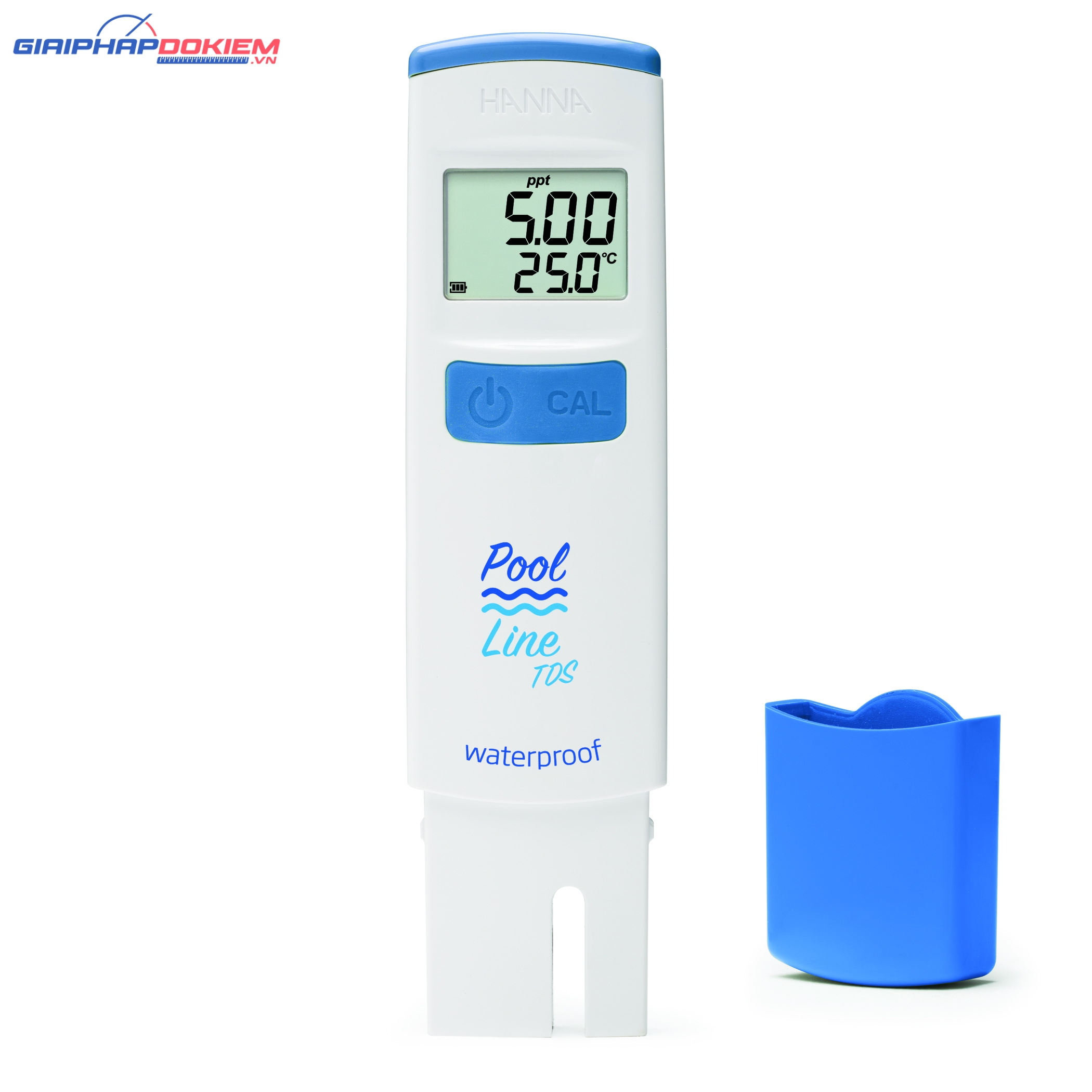 Bút Đo TDS/Nhiệt Độ Thang Cao Chuyên Cho Nước Hồ Bơi Hanna HI983024 1 Bút Đo TDS/Nhiệt Độ Thang Cao Chuyên Cho Nước Hồ Bơi Hanna HI983024