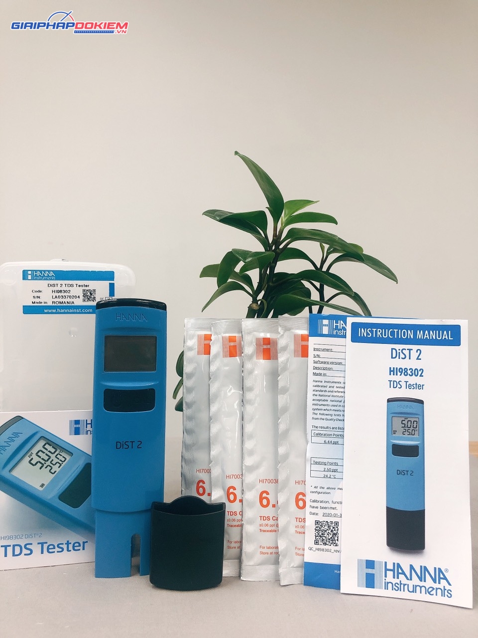 Bút Đo TDS/Nhiệt Độ Thang Cao Hanna HI98302 5 Bút Đo TDS/Nhiệt Độ Thang Cao Hanna HI98302 - Ảnh 5