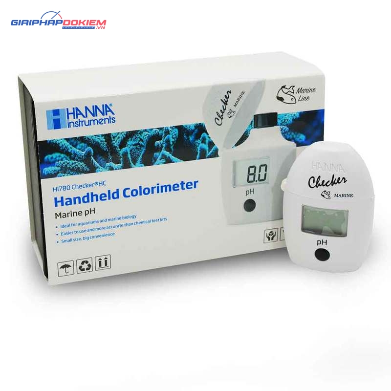 Checker Đo pH Cho Nước Mặn Hanna HI780 4 Checker Đo pH Cho Nước Mặn Hanna HI780 - Ảnh 4