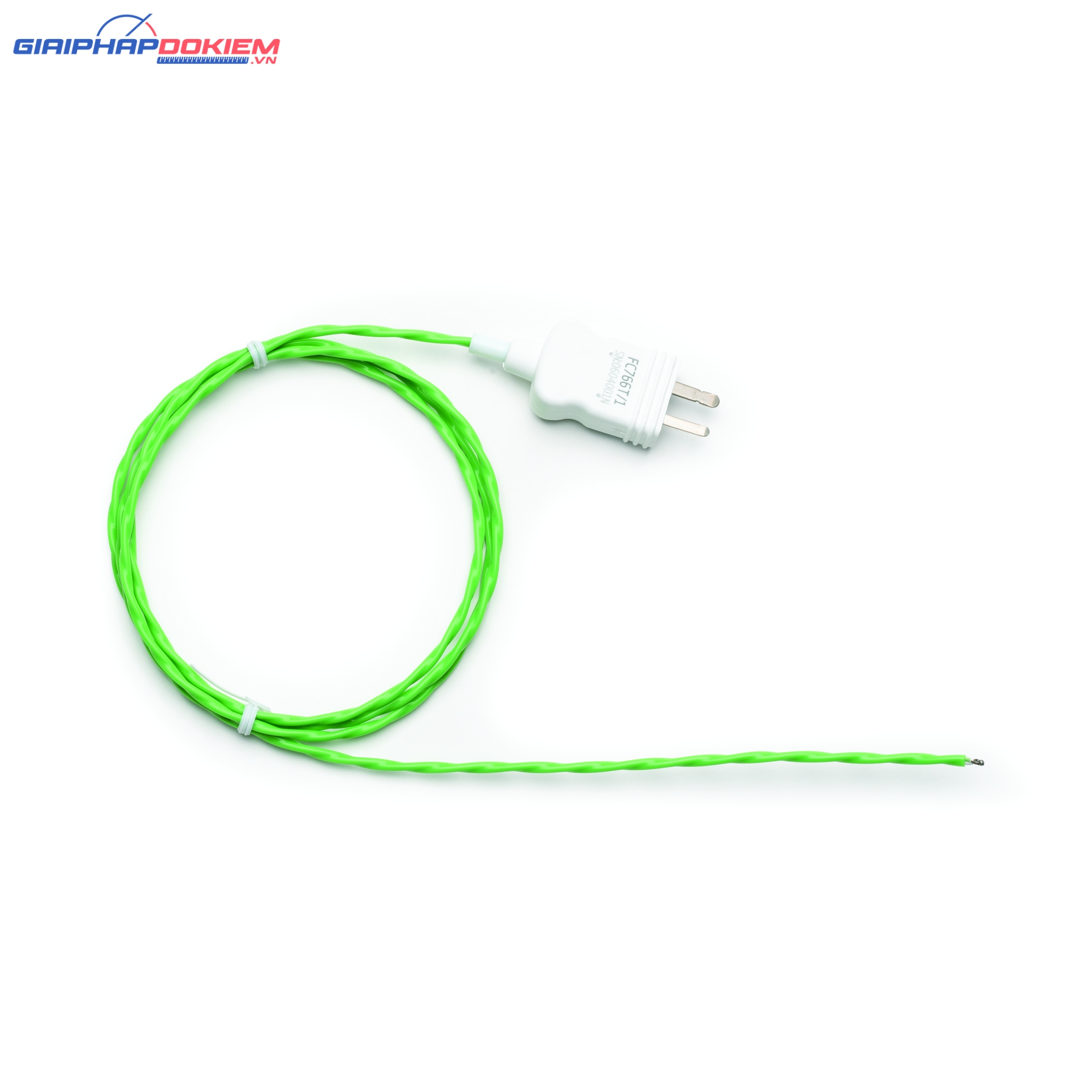 Đầu Dò Nhiệt Độ Dạng Dây Thép Bọc Nhựa Mềm Dẻo Hanna FC766T 2 Đầu Dò Nhiệt Độ Dạng Dây Thép Bọc Nhựa Mềm Dẻo Hanna FC766T