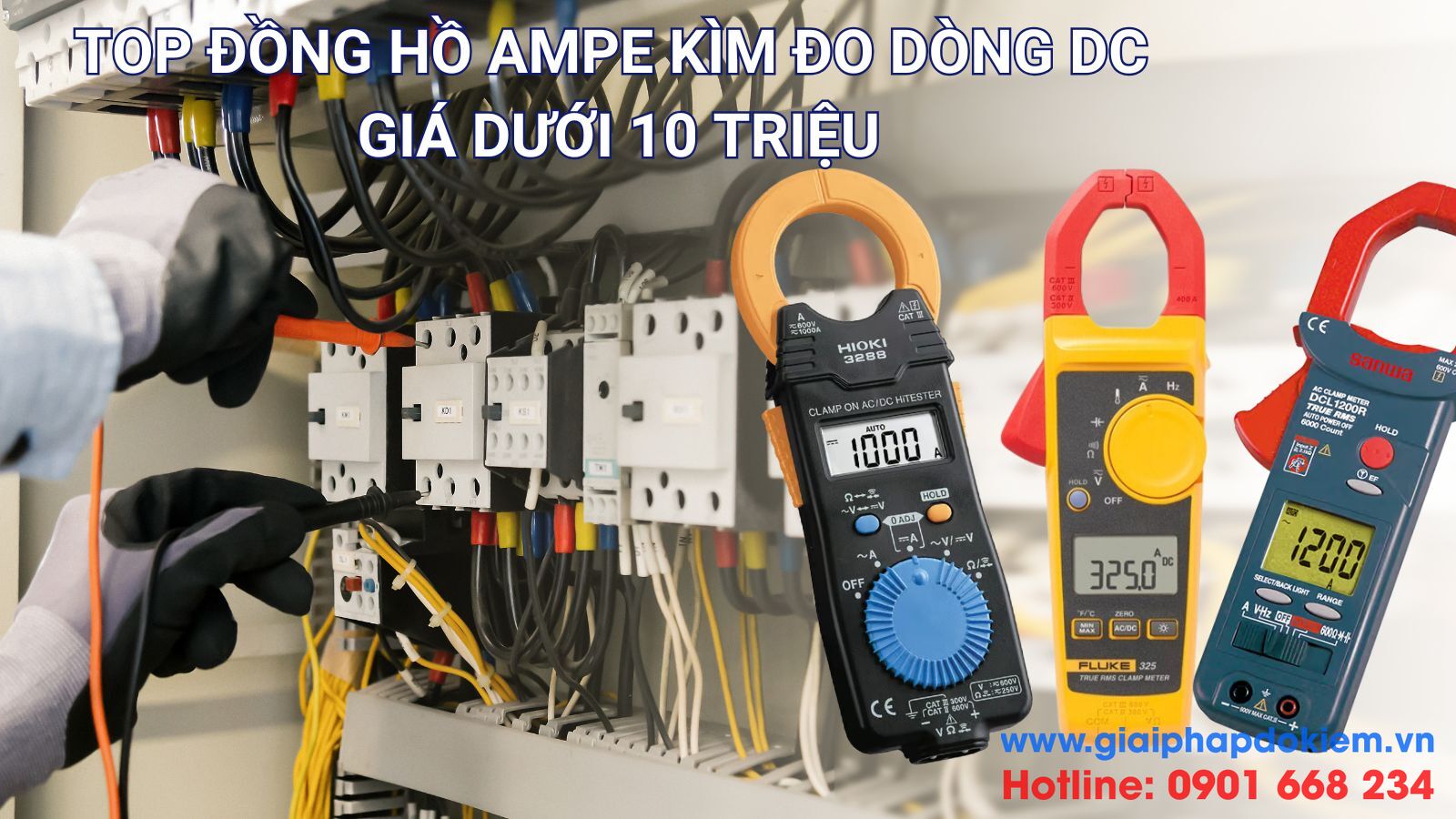 TOP 7 đồng hồ ampe kìm đo dòng DC giá dưới 10 triệu đồng 2 Địa chỉ mua đồng hồ ampe kìm đo dòng DC Hioki giá rẻ