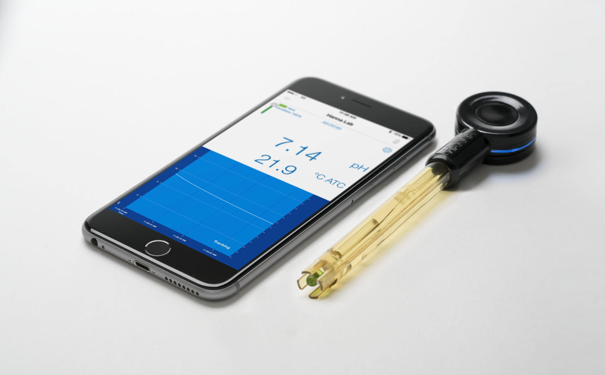 Điện Cực Bluetooth HALO Đo pH Không Cần Máy Đo Hanna HI12302 2 Điện Cực Bluetooth HALO Đo pH Không Cần Máy Đo Hanna HI12302 - Ảnh 2