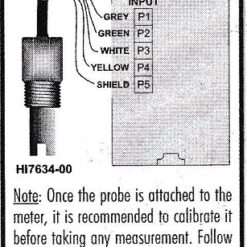 Điện Cực EC/TDS (Thang Thấp) cáp 2m Hanna HI7634-00 6 dien cuc ec tds thang thap cap 2m hanna hi7634 00 1