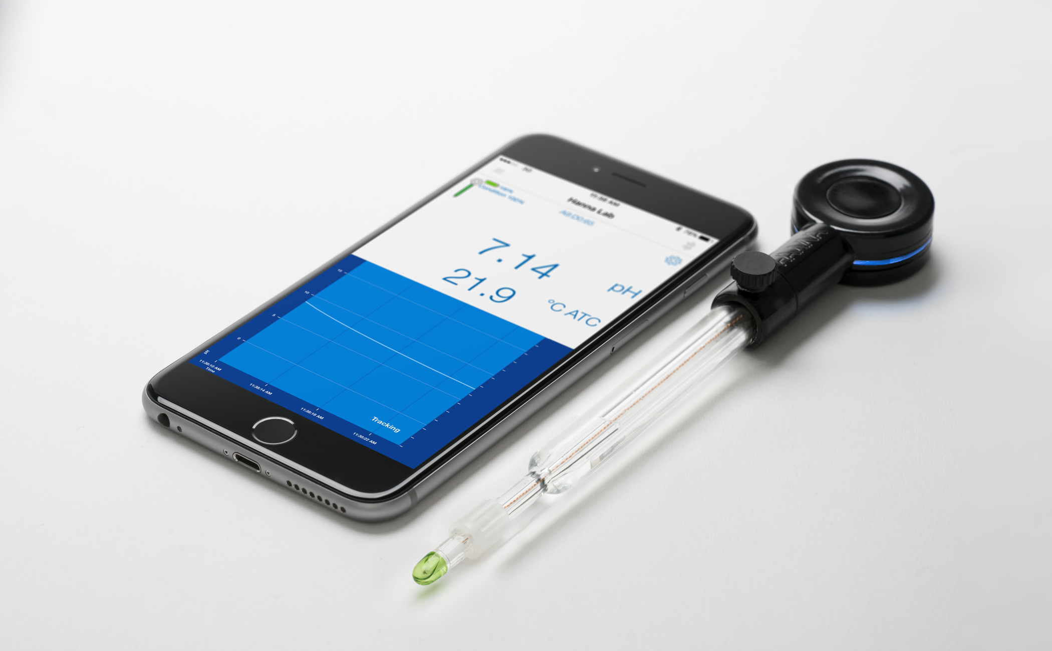 Điện Cực HALO® Bluetooth Đo pH Trong Rượu Hanna HI10482 2 Điện Cực HALO® Bluetooth Đo pH Trong Rượu Hanna HI10482 - Ảnh 2