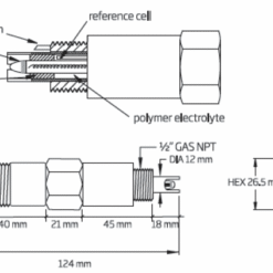 dien cuc orp cong bnc cap 5m voi matching pin hanna hi2003 5 1