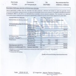 Điện Cực pH Chuyên Cho Các Sản Phẩm Thịt, Cổng Quick DIN Hanna FC2323 3 dien cuc ph chuyen cho cac san pham thit cong quick din hanna fc2323 1