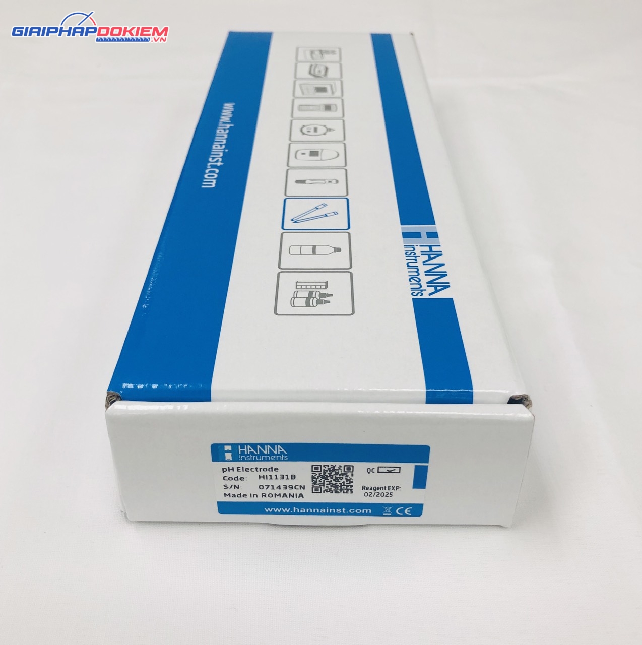 Điện Cực pH Thủy Tinh Cổng BNC Hanna HI1131B 3 Điện Cực pH Thủy Tinh Cổng BNC Hanna HI1131B - Ảnh 3