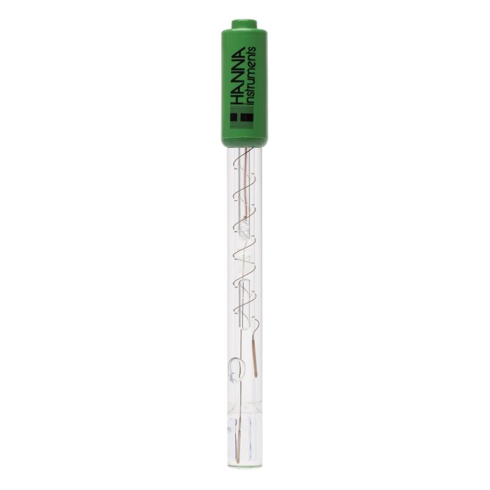 Điện cực pH thủy tinh đầu phẳng đo pH trên da và bề mặt cổng BNC Hanna HI1413B 1 Điện cực pH thủy tinh đầu phẳng đo pH trên da và bề mặt cổng BNC Hanna HI1413B