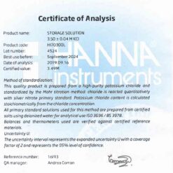 dung dich bao quan dien cuc ph va orp chai 500ml hanna hi70300l 1