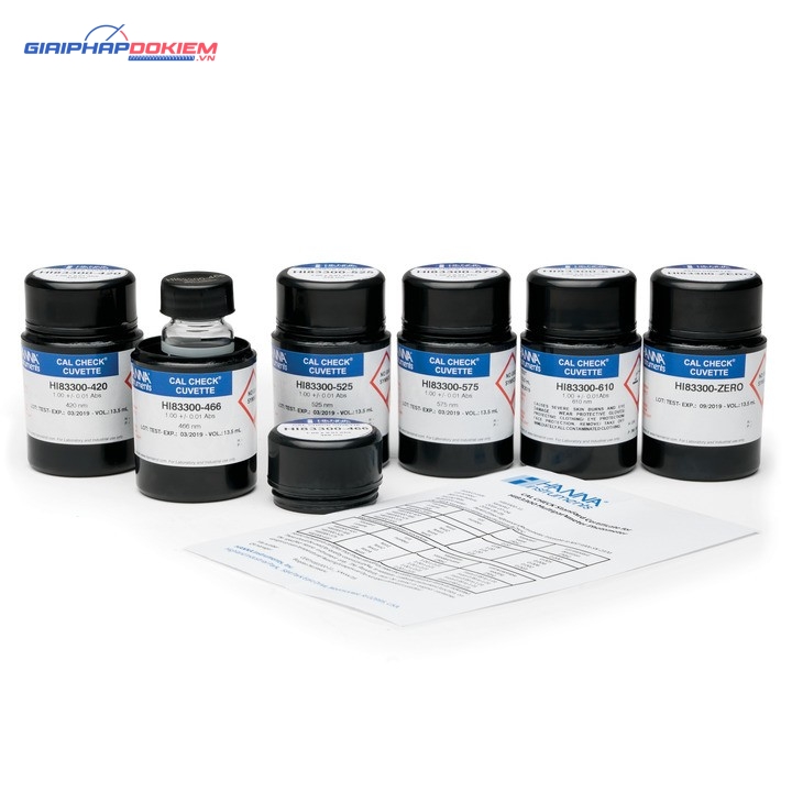 Dung Dịch CAL Check™ Chuẩn Bước Sóng Dùng Để Kiểm Tra Máy HI83300 Hanna HI83300-11 1 Dung Dịch CAL Check™ Chuẩn Bước Sóng Dùng Để Kiểm Tra Máy HI83300 Hanna HI83300-11