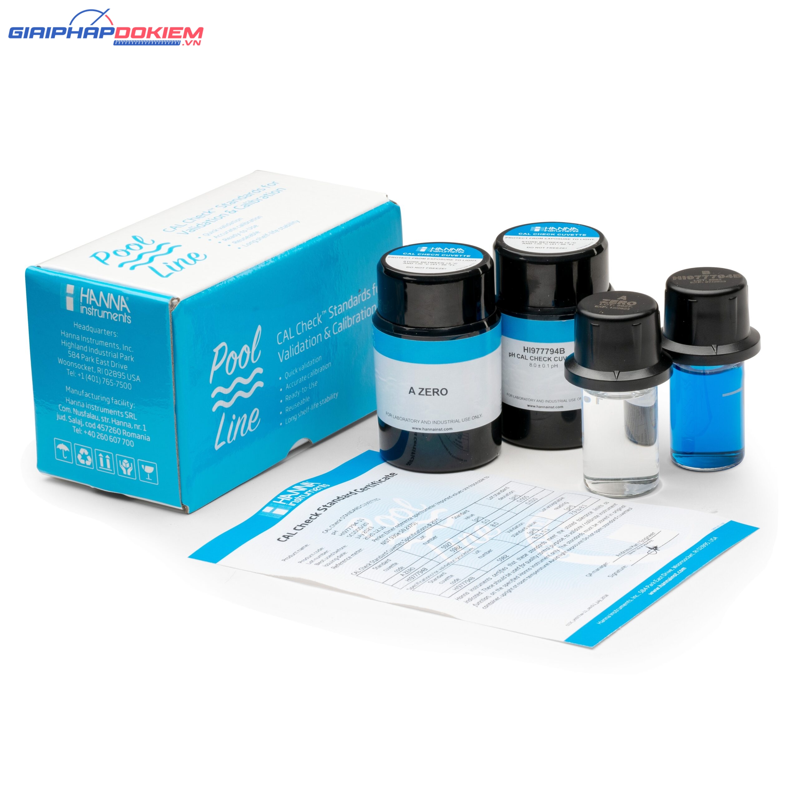 Dung Dịch CAL Check™ Chuẩn pH Dùng Cho Máy Đo Quang PoolLine Hanna HI977794-11 3 Dung Dịch CAL Check™ Chuẩn pH Dùng Cho Máy Đo Quang PoolLine Hanna HI977794-11 - Ảnh 3