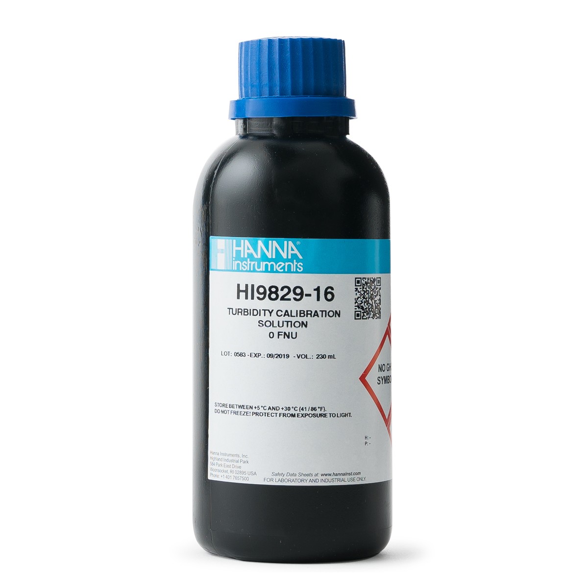 Dung Dịch Hiệu Chuẩn Độ Đục 0 FNU (230mL) Hanna HI9829-16 1 Dung Dịch Hiệu Chuẩn Độ Đục 0 FNU (230mL) Hanna HI9829-16