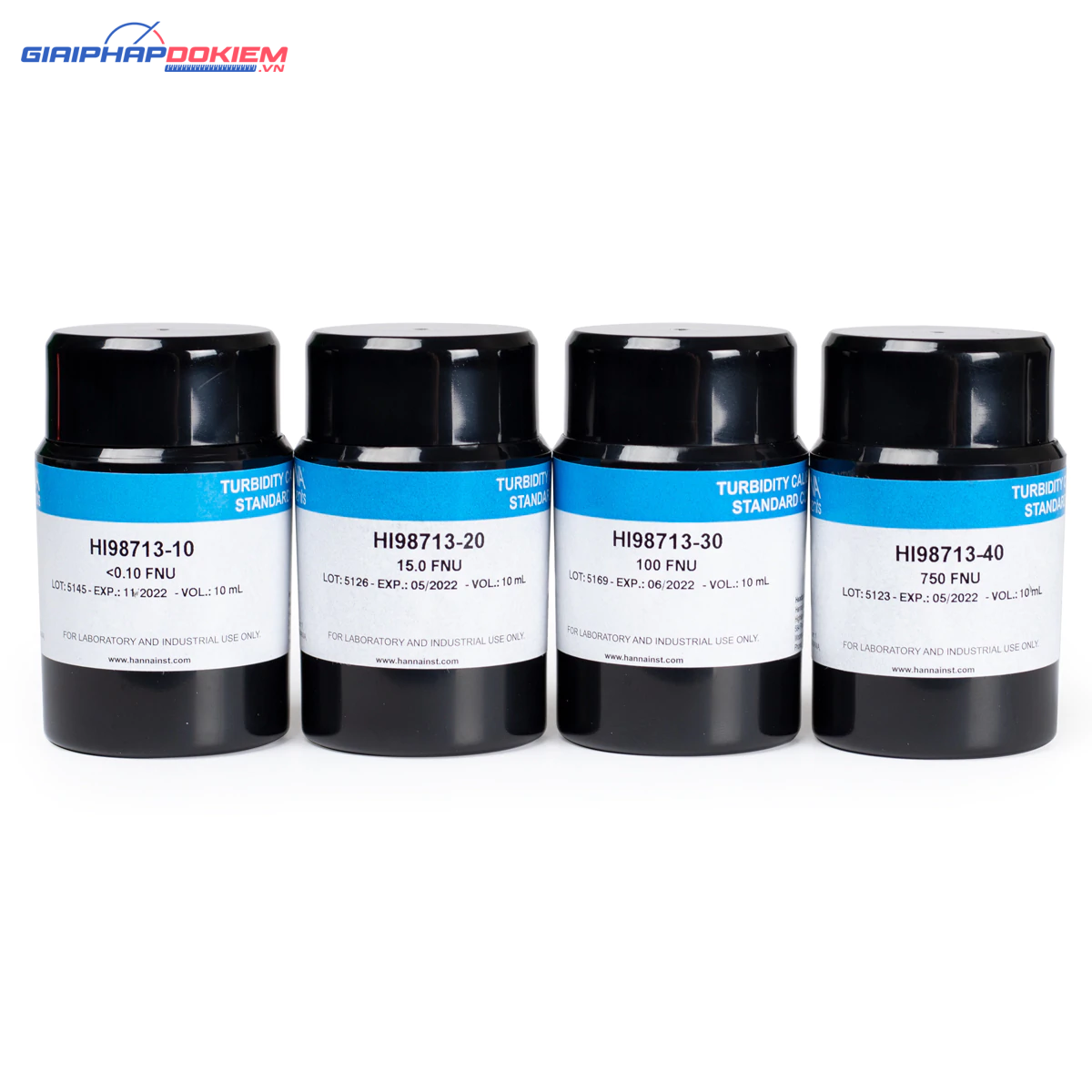 Dung Dịch Hiệu Chuẩn Độ Đục (<0.10, 15, 100, 750 FNU) Hanna HI98713-11 1 Dung Dịch Hiệu Chuẩn Độ Đục (<0.10, 15, 100, 750 FNU) Hanna HI98713-11