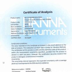 dung dich hieu chuan floride 10ppm co tisab ii 500 ml hanna hi4010 10 1