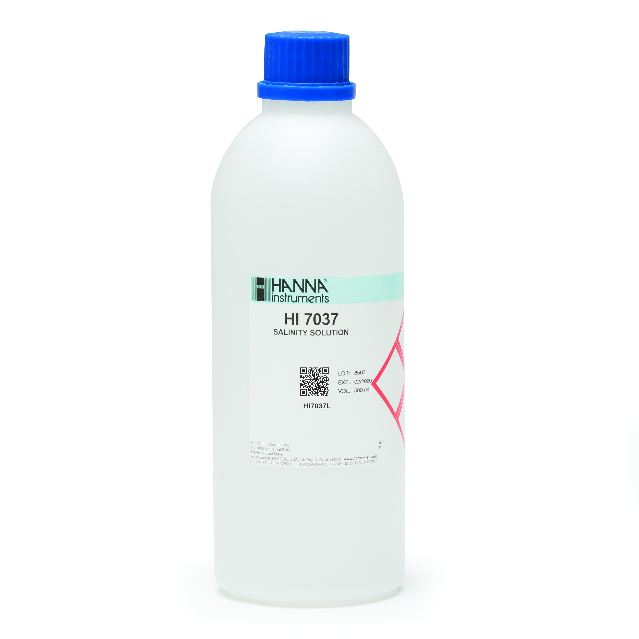 Dung Dịch Hiệu Chuẩn NaCl 100%, Chai 500mL Hanna HI7037L 1 Dung Dịch Hiệu Chuẩn NaCl 100%, Chai 500mL Hanna HI7037L