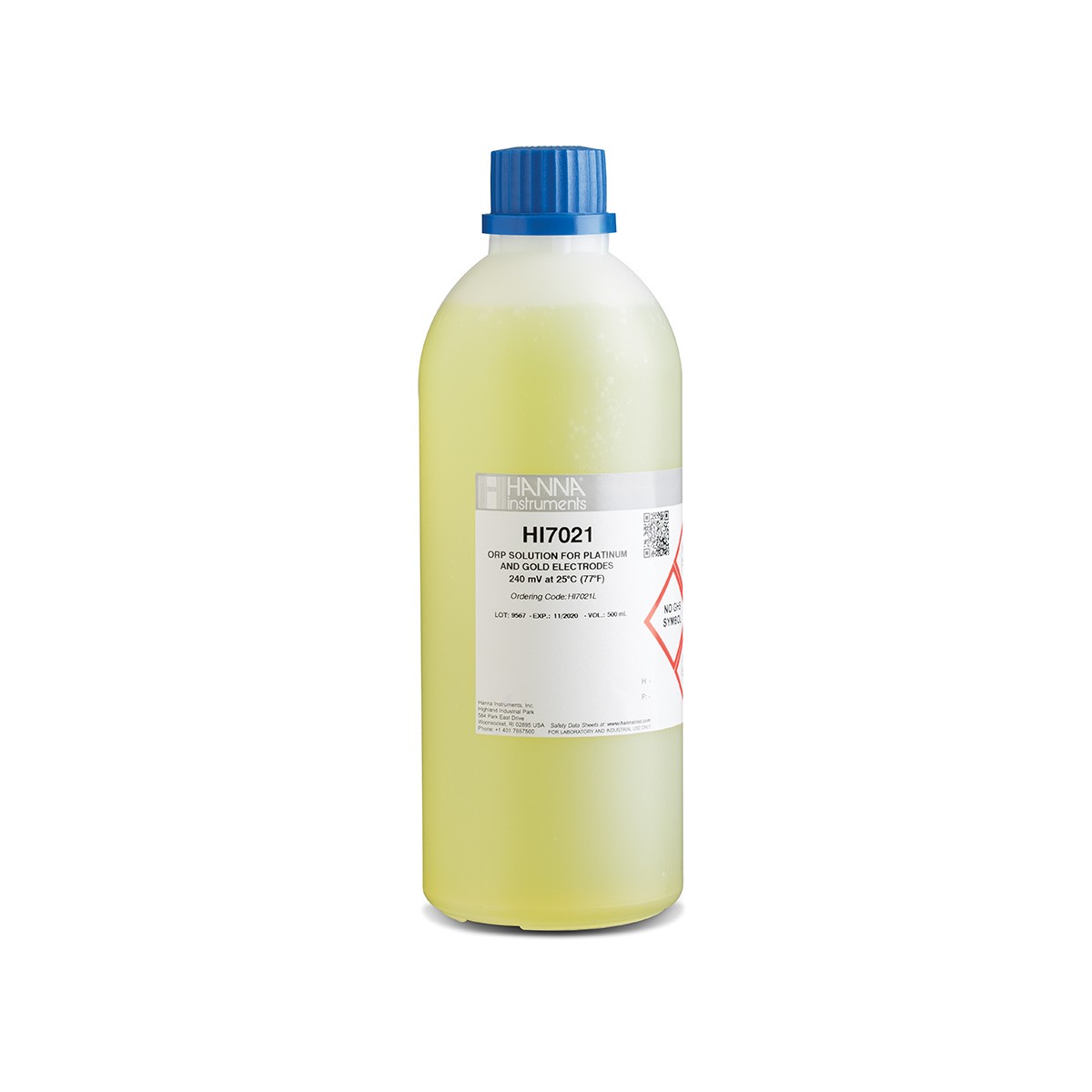 Dung Dịch Hiệu Chuẩn ORP 240 mV, 500 mL Hanna HI7021L 1 Dung Dịch Hiệu Chuẩn ORP 240 mV, 500 mL Hanna HI7021L