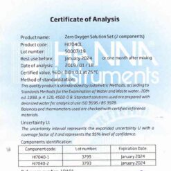 dung dich hieu chuan oxy zero 500ml hanna hi7040l 1