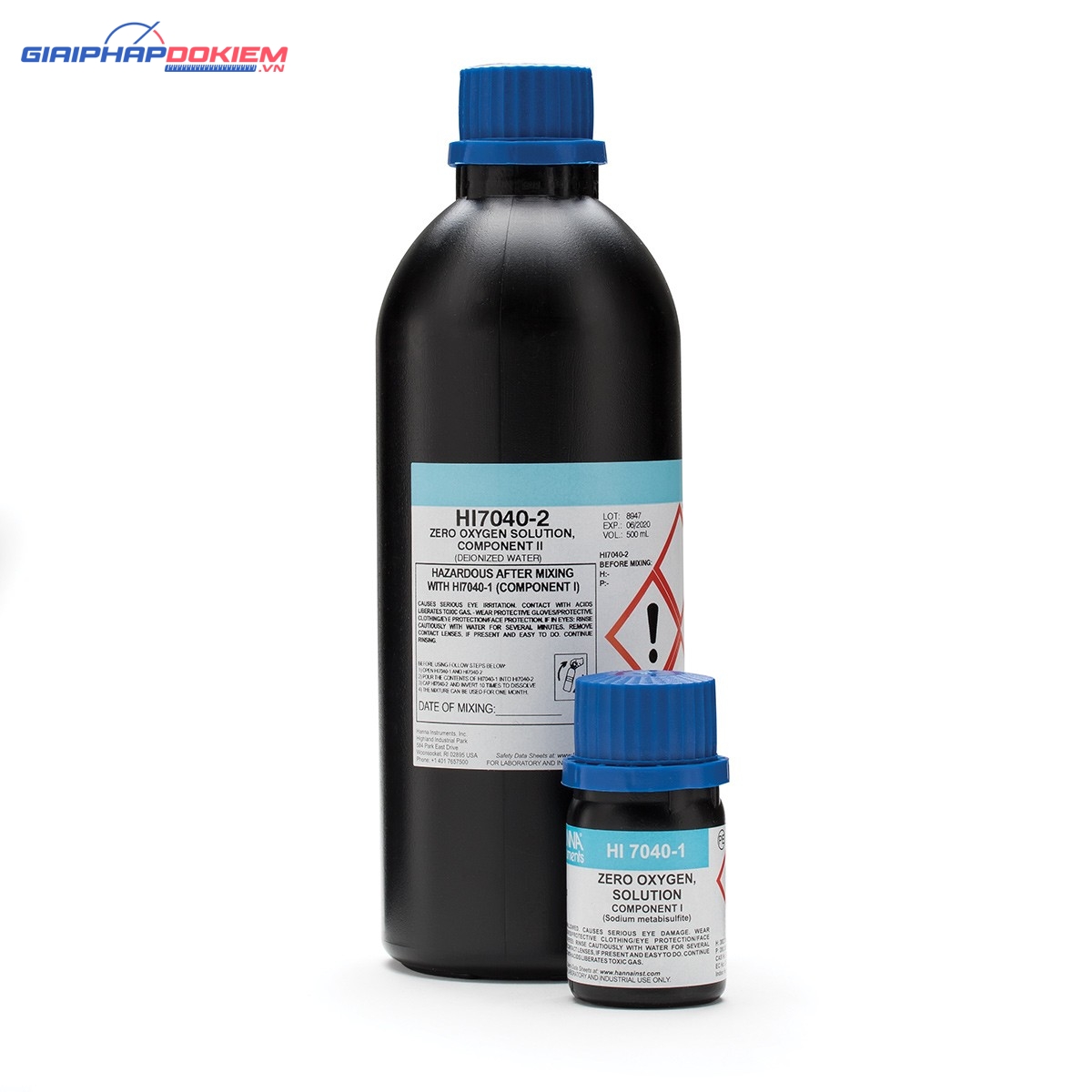 Dung dịch hiệu chuẩn oxy zero, 500mL Hanna HI7040L 1 Dung dịch hiệu chuẩn oxy zero, 500mL Hanna HI7040L