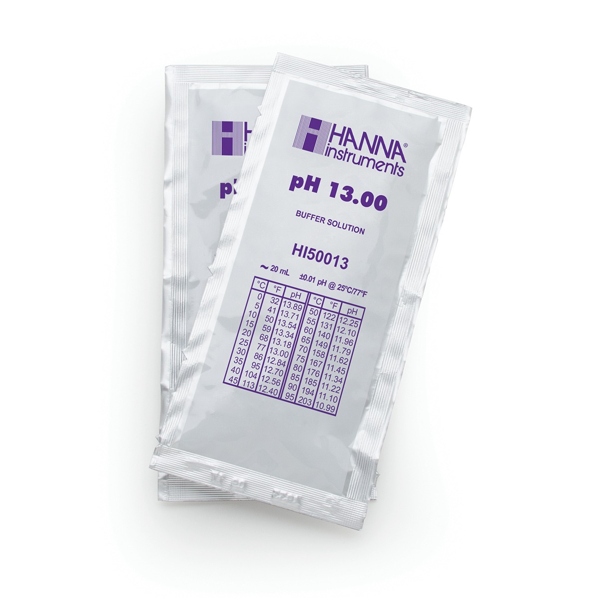 Dung Dịch Hiệu Chuẩn pH 13.00, 25 x 20mL Hanna HI50013-02 1 Dung Dịch Hiệu Chuẩn pH 13.00, 25 x 20mL Hanna HI50013-02