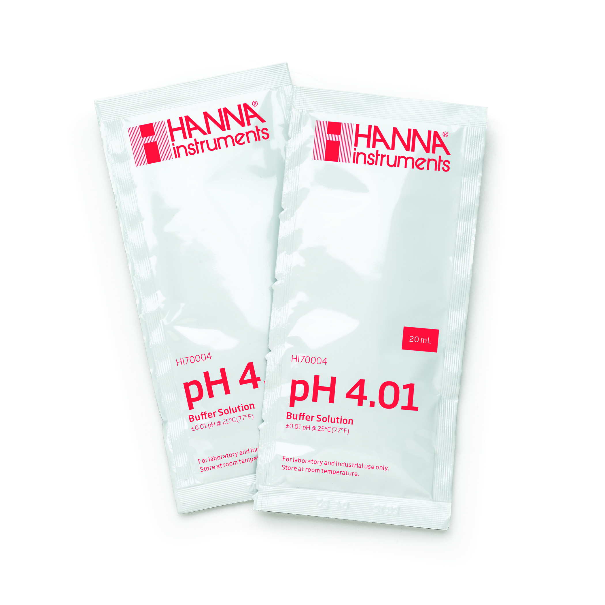 Dung Dịch Hiệu Chuẩn pH 4.01 Dạng Gói 20mL (25 Gói) Hanna HI70004P 1 Dung Dịch Hiệu Chuẩn pH 4.01 Dạng Gói 20mL (25 Gói) Hanna HI70004P