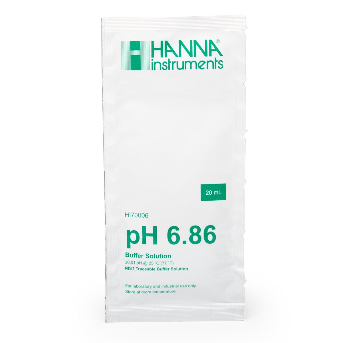 Dung Dịch Hiệu Chuẩn pH 6.86 Dạng Gói 20mL (25 Gói) Hanna HI70006P 1 Dung Dịch Hiệu Chuẩn pH 6.86 Dạng Gói 20mL (25 Gói) Hanna HI70006P