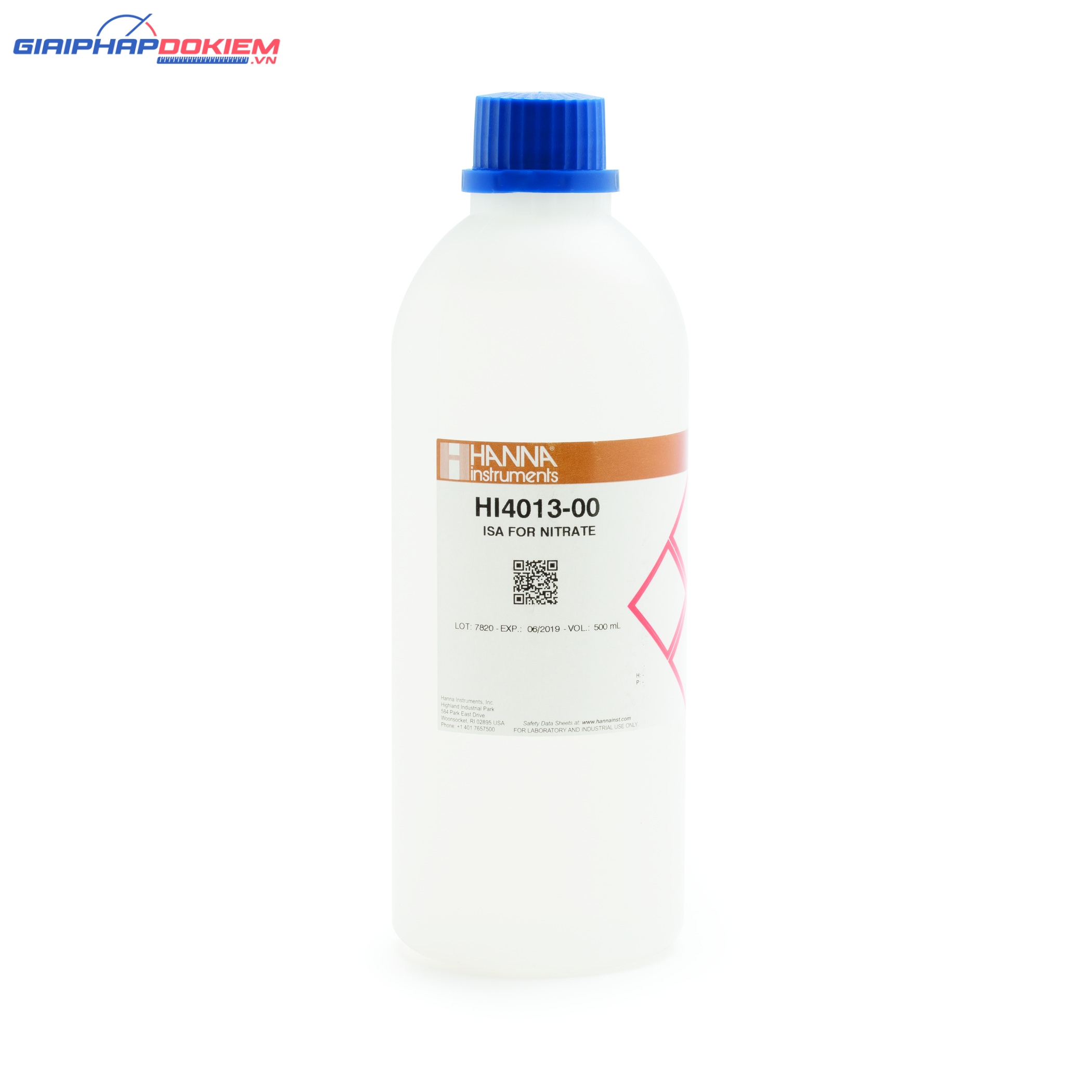 Dung Dịch ISA Cho Điện Cực Nitrat, 500mL Hanna HI4013-00 1 Dung Dịch ISA Cho Điện Cực Nitrat, 500mL Hanna HI4013-00