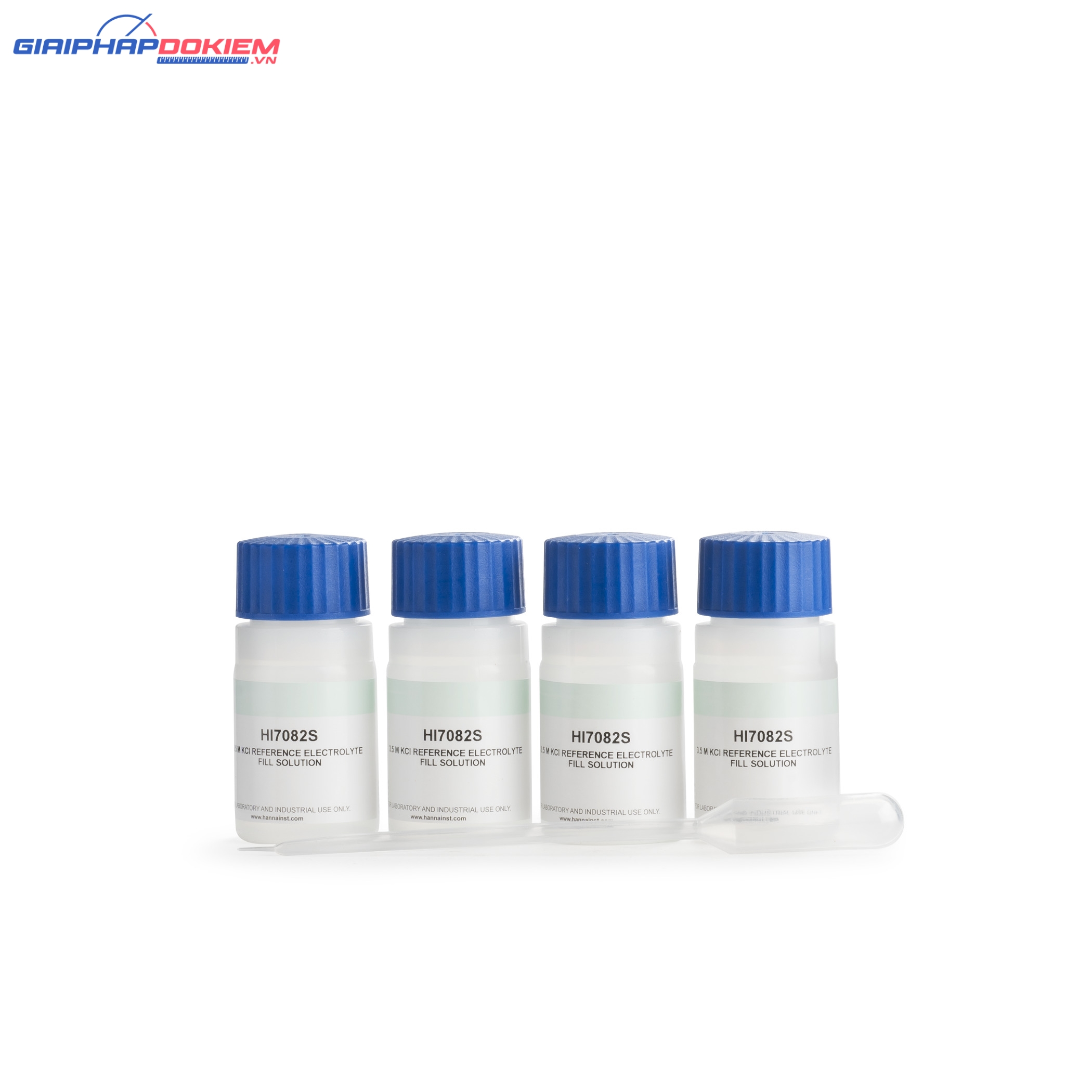 Dung dịch KCl3.5M châm điện cực pH mối nối đôi, 4x30mL Hanna HI7082 1 Dung dịch KCl3.5M châm điện cực pH mối nối đôi, 4x30mL Hanna HI7082