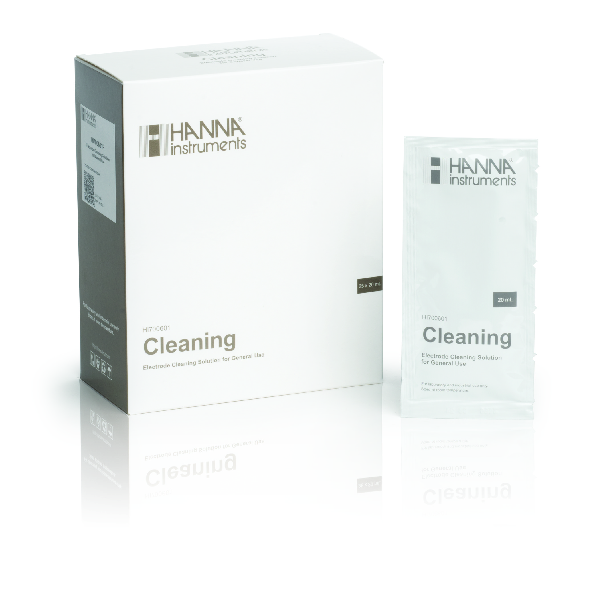 Dung Dịch Rửa Điện Cực Thông Dụng, Gói 20mL(25 gói) Hanna HI700601P 2 Dung Dịch Rửa Điện Cực Thông Dụng, Gói 20mL(25 gói) Hanna HI700601P - Ảnh 2