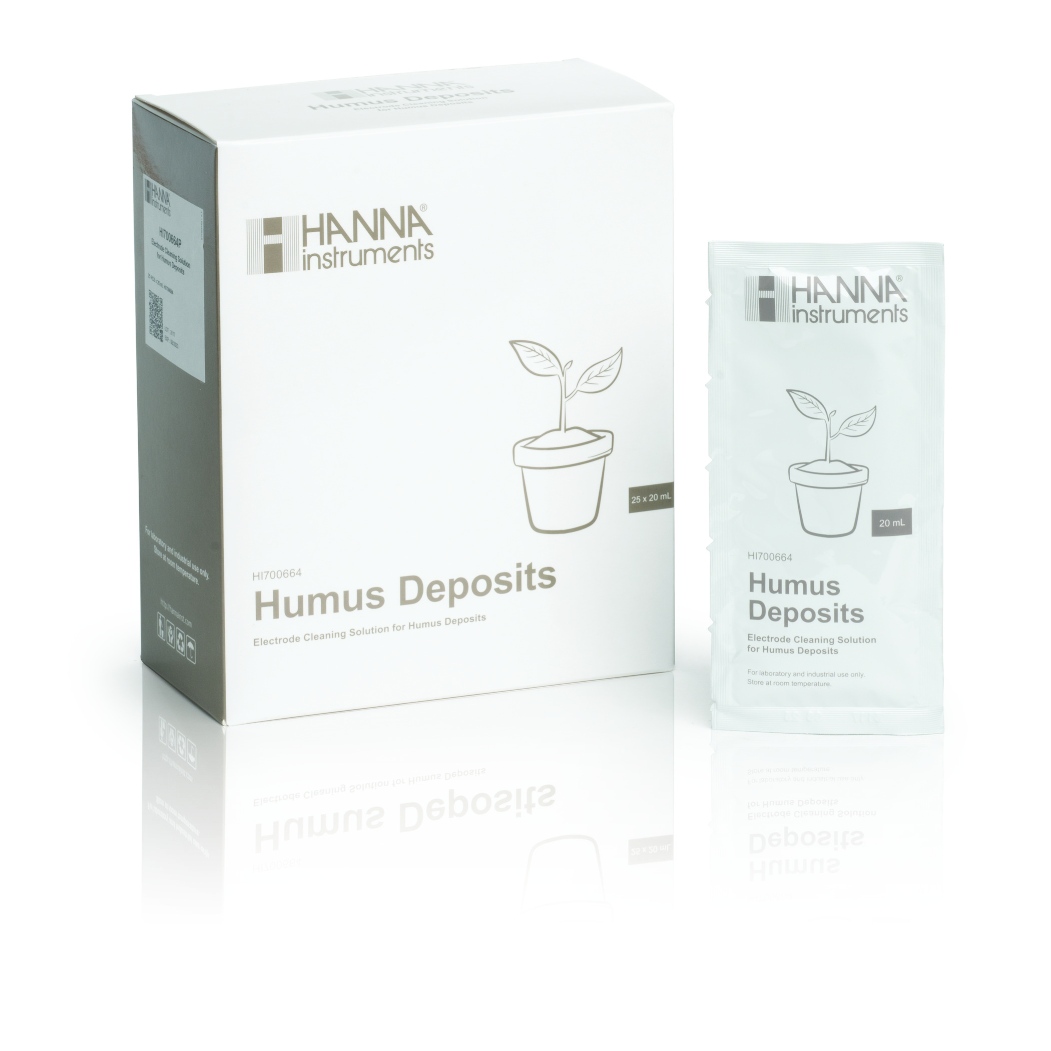 Dung Dịch Rửa Điện Cực Trong Đất Mùn - Humus, 25x20mL Hanna HI700664P 2 Dung Dịch Rửa Điện Cực Trong Đất Mùn - Humus, 25x20mL Hanna HI700664P - Ảnh 2