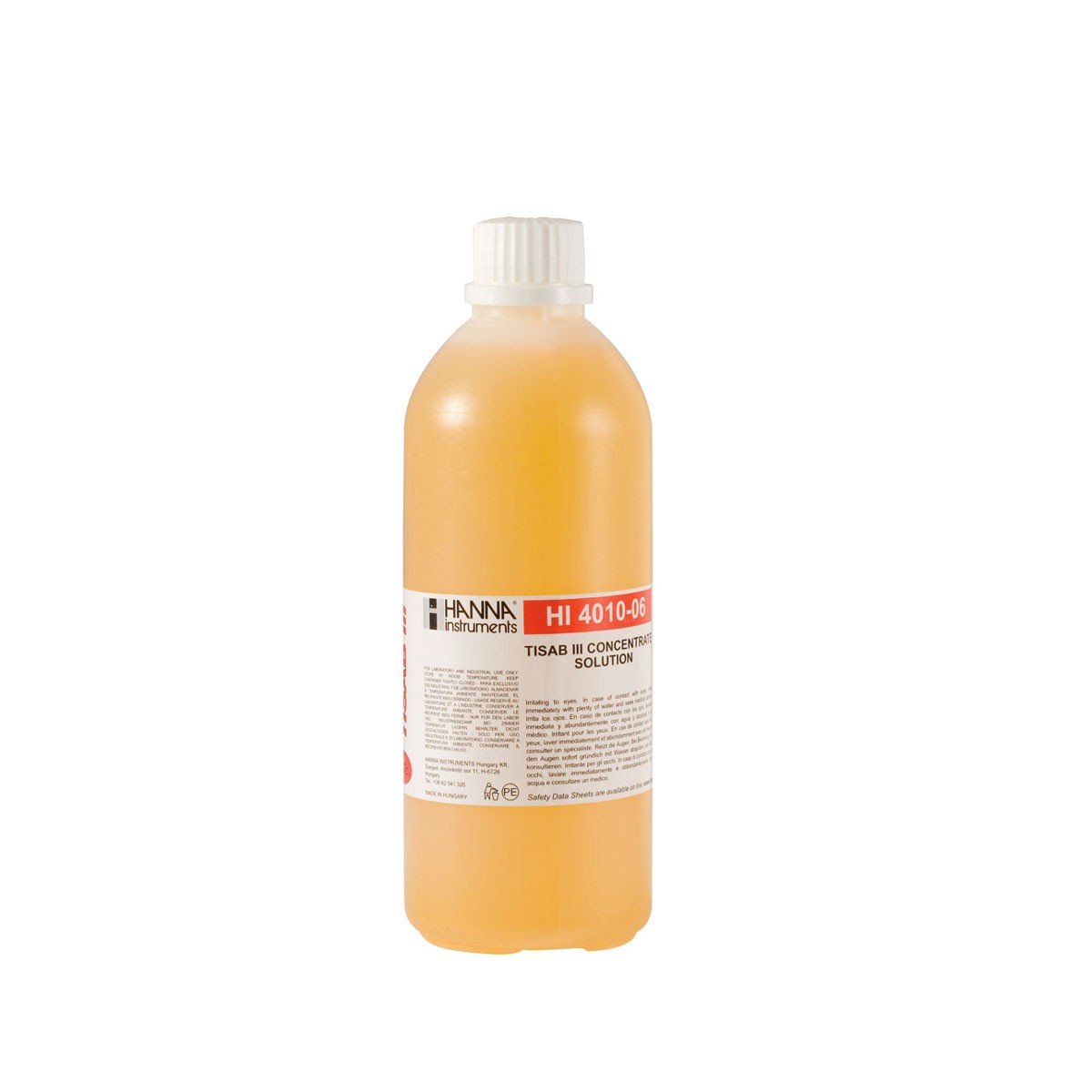 Dung Dịch TISAB III Cho Điện Cực Floride, 500mL Hanna HI4010-06 1 Dung Dịch TISAB III Cho Điện Cực Floride, 500mL Hanna HI4010-06