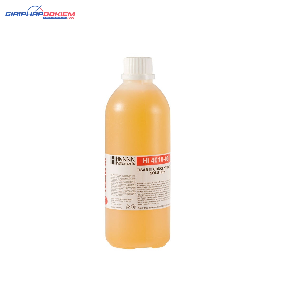 Dung Dịch TISAB III Cho Điện Cực Floride, 500mL Hanna HI4010-06 1 Dung Dịch TISAB III Cho Điện Cực Floride, 500mL Hanna HI4010-06