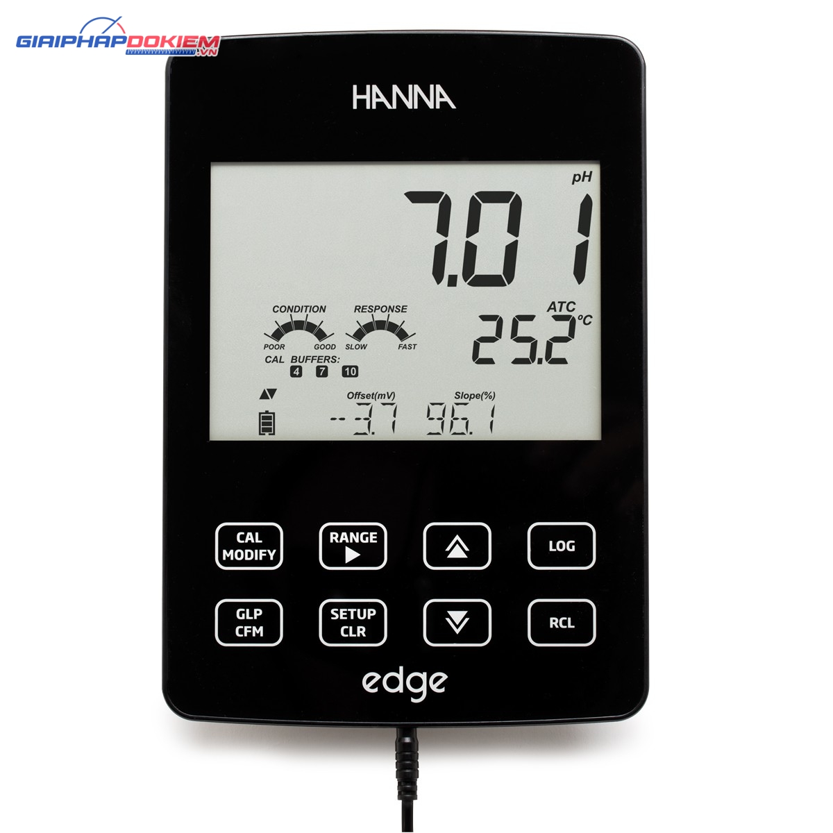 Edge Đa Chỉ Tiêu - Máy Đo EC/TDS/NaCl/Nhiệt Độ Hanna HI2030-02 2 Edge Đa Chỉ Tiêu - Máy Đo EC/TDS/NaCl/Nhiệt Độ Hanna HI2030-02 - Ảnh 2