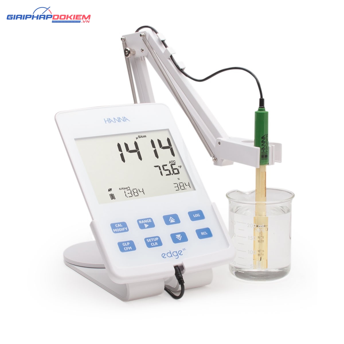 edge® đơn chỉ tiêu - Máy Đo EC/TDS/Độ Mặn/Nhiệt Độ Hanna HI2003-02 1 edge® đơn chỉ tiêu - Máy Đo EC/TDS/Độ Mặn/Nhiệt Độ Hanna HI2003-02