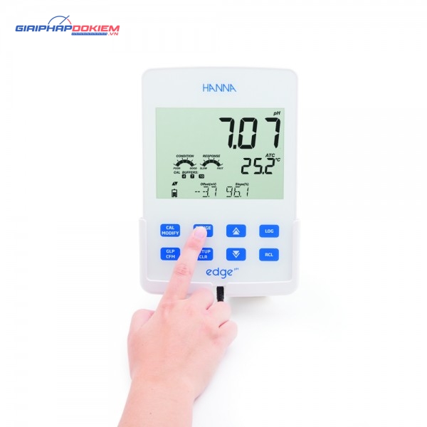 edge® đơn chỉ tiêu - Máy Đo pH/ORP/Nhiệt Độ Hanna HI2002-02 3 edge® đơn chỉ tiêu - Máy Đo pH/ORP/Nhiệt Độ Hanna HI2002-02 - Ảnh 3