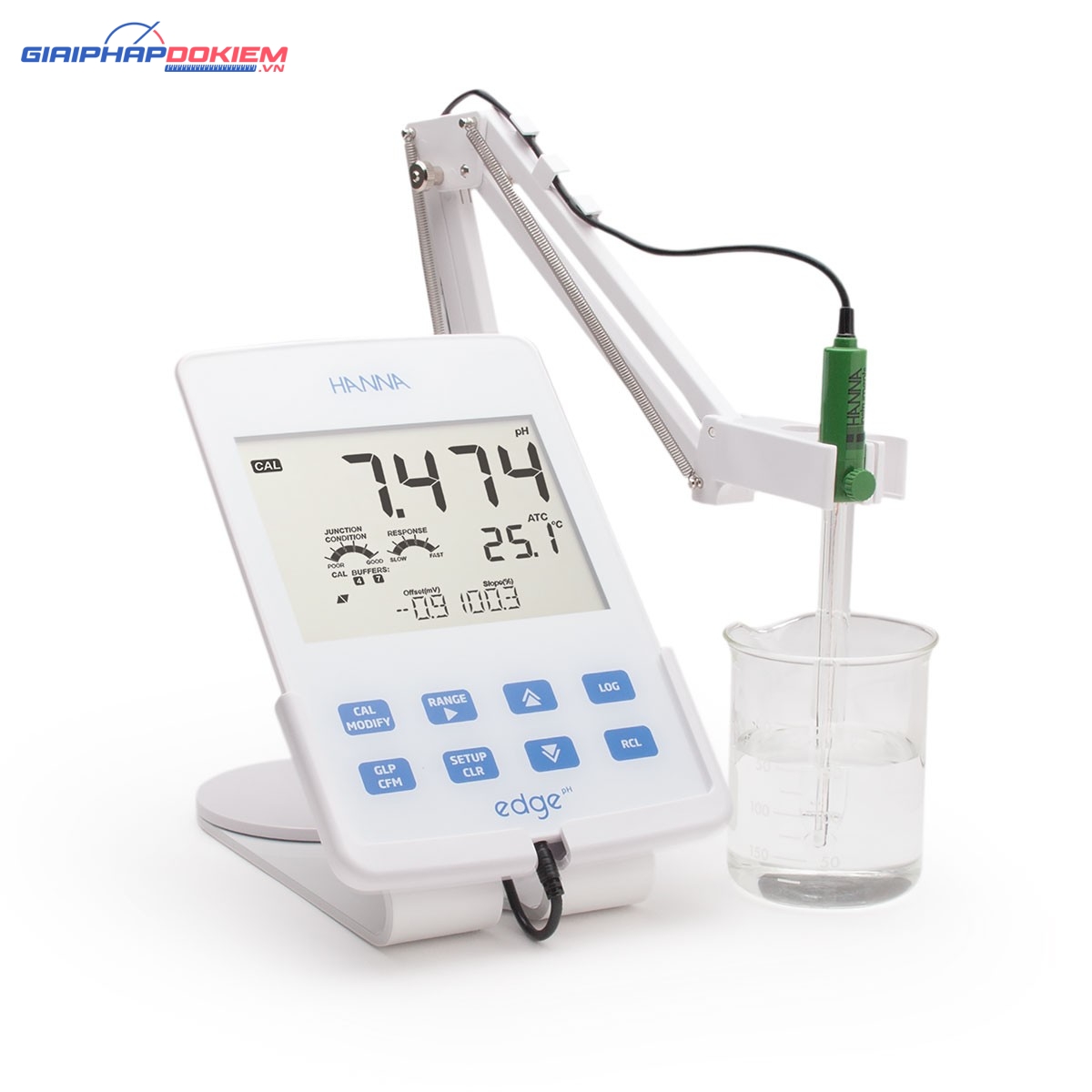 edge® đơn chỉ tiêu - Máy Đo pH/ORP/Nhiệt Độ Hanna HI2002-02 1 edge® đơn chỉ tiêu - Máy Đo pH/ORP/Nhiệt Độ Hanna HI2002-02