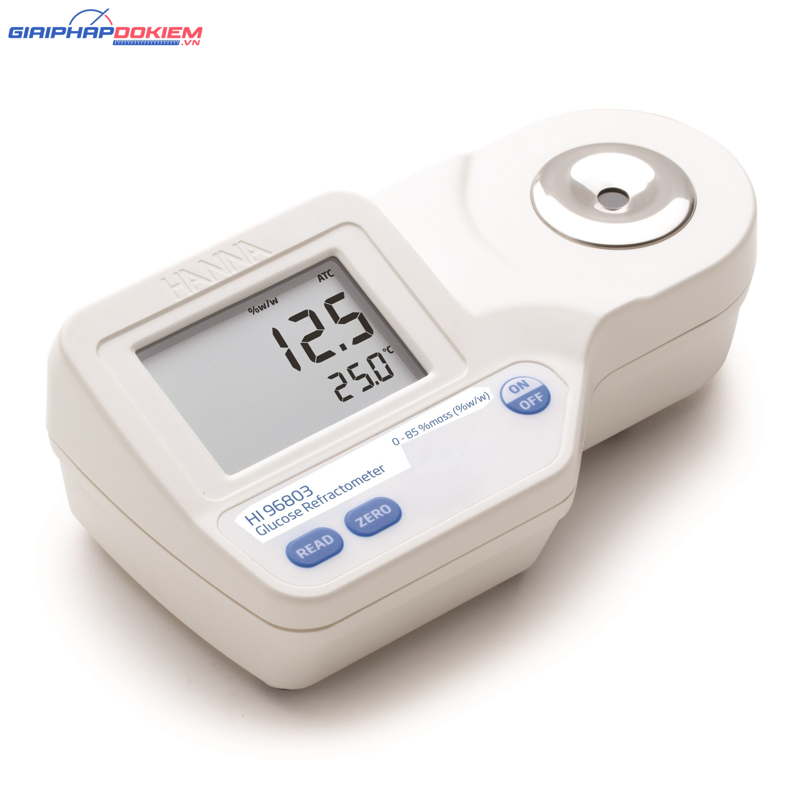 Khúc Xạ Kế Đo % Glucose Theo Khối Lượng Hanna HI96803 1 Khúc Xạ Kế Đo % Glucose Theo Khối Lượng Hanna HI96803