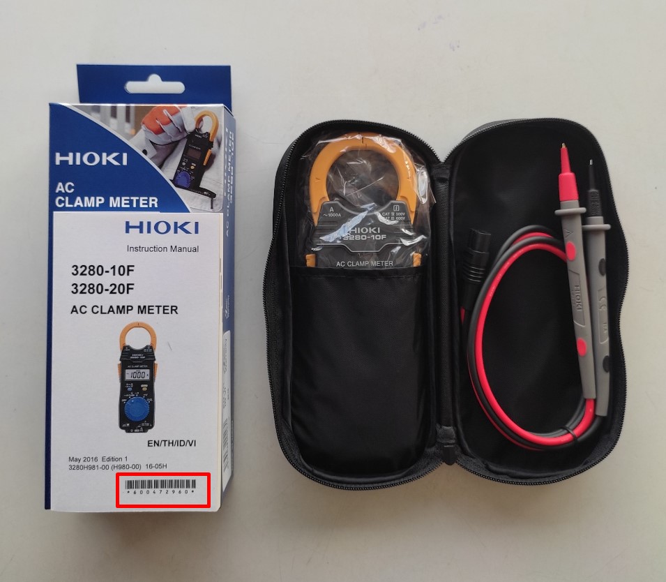 3 Cách Để Phân Biệt Ampe Kìm Chính Hãng Chính Xác Nhất 11 Kiểm tra số series của ampe kìm