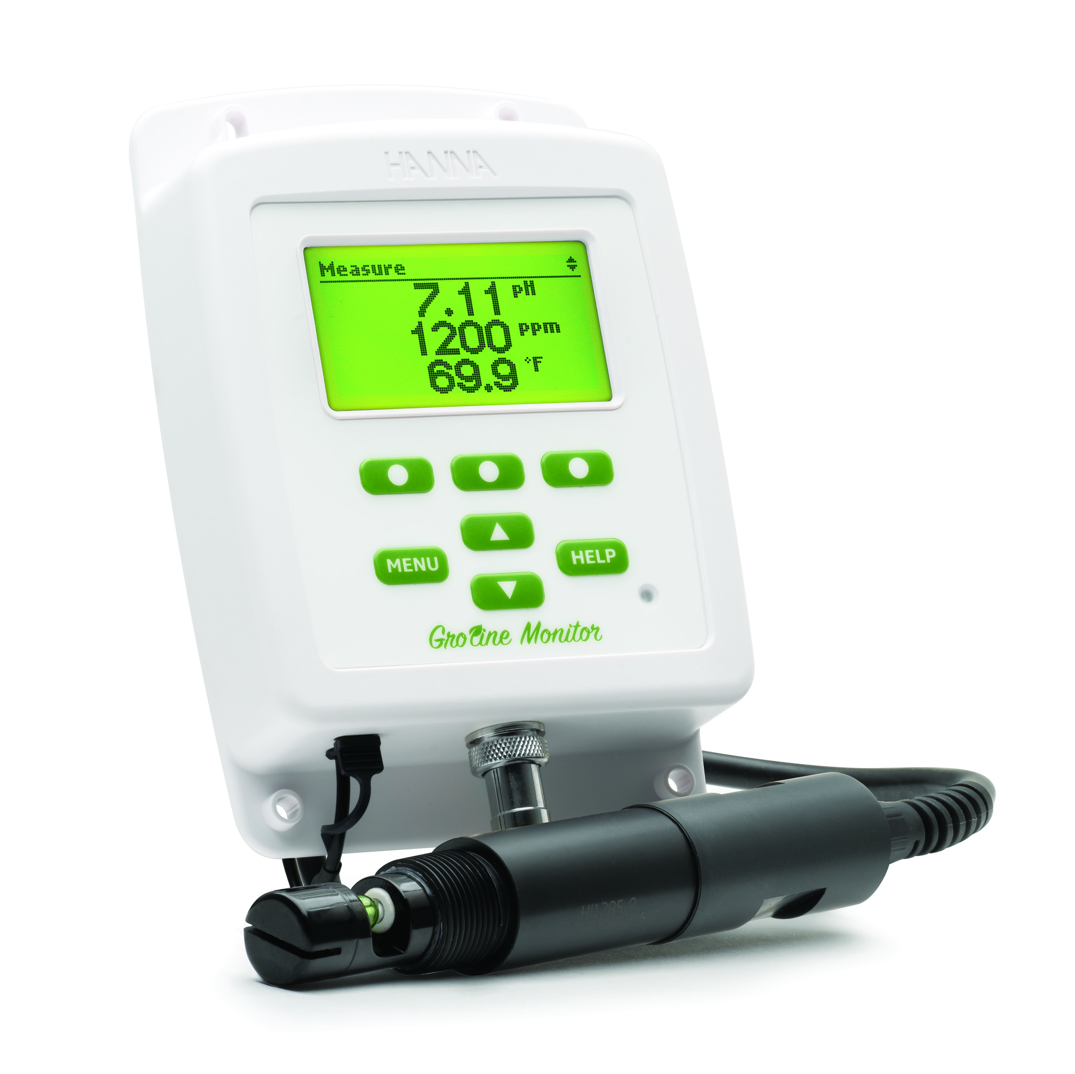 Màn hình Đo pH/EC/TDS/Nhiệt Độ Trong Đường Ống Chuyên Trong Thủy Canh - GroLine Hanna HI981421-02 3 Màn hình Đo pH/EC/TDS/Nhiệt Độ Trong Đường Ống Chuyên Trong Thủy Canh - GroLine Hanna HI981421-02 - Ảnh 2