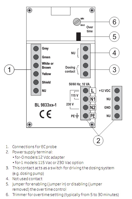 Màn Hình Đo Và Kiểm Soát Độ Dẫn Cho Nước Tinh Khiết RO Hanna BL983322-1 3 Màn Hình Đo Và Kiểm Soát Độ Dẫn Cho Nước Tinh Khiết RO Hanna BL983322-1 - Ảnh 3