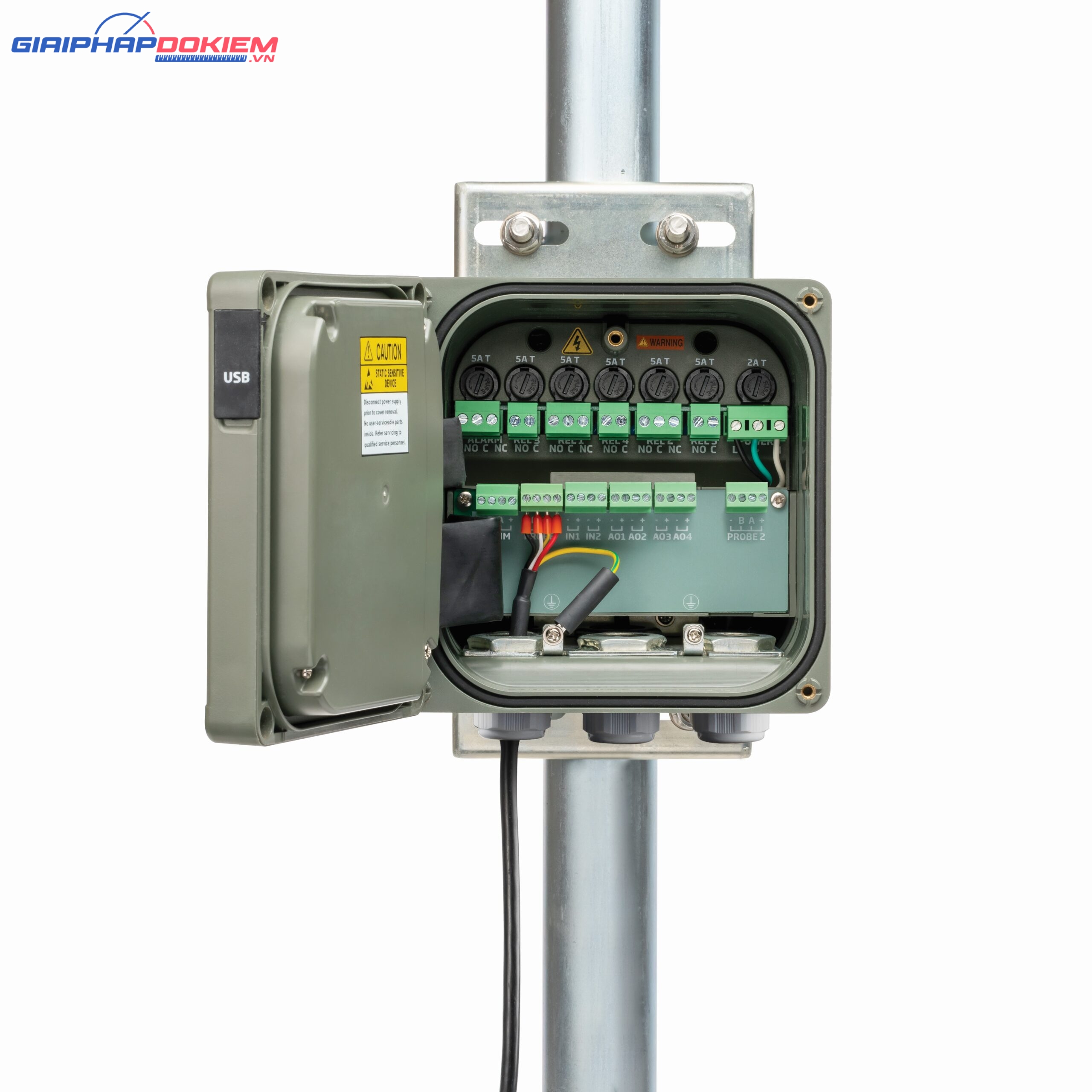 Màn Hình Kiểm Soát pH, ORP, EC, DO Đồng Thời 2 Kênh Hanna HI520 2 Màn Hình Kiểm Soát pH, ORP, EC, DO Đồng Thời 2 Kênh Hanna HI520 - Ảnh 2