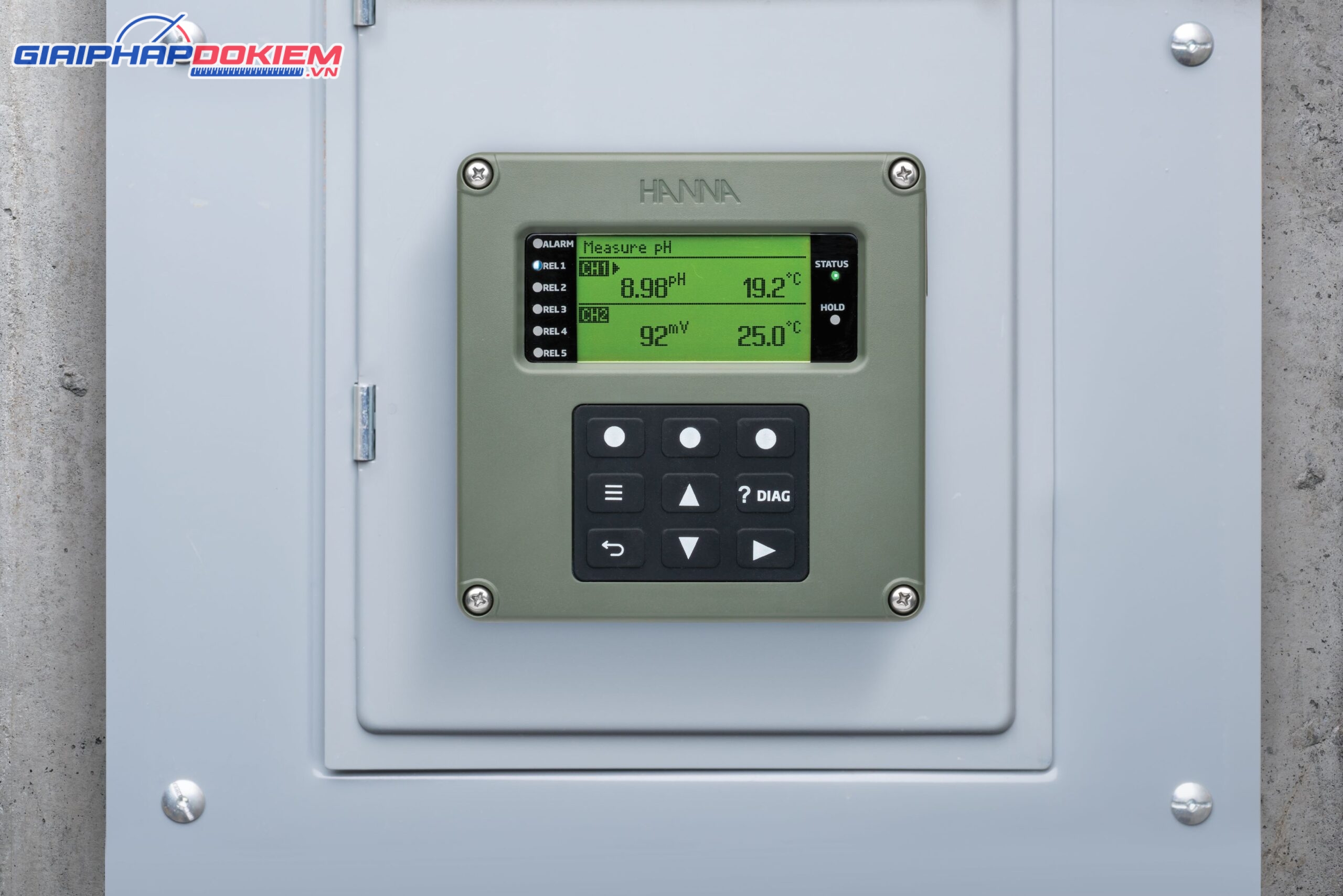 Màn Hình Kiểm Soát pH, ORP, EC, DO Đồng Thời 2 Kênh Hanna HI520 4 Màn Hình Kiểm Soát pH, ORP, EC, DO Đồng Thời 2 Kênh Hanna HI520 - Ảnh 4