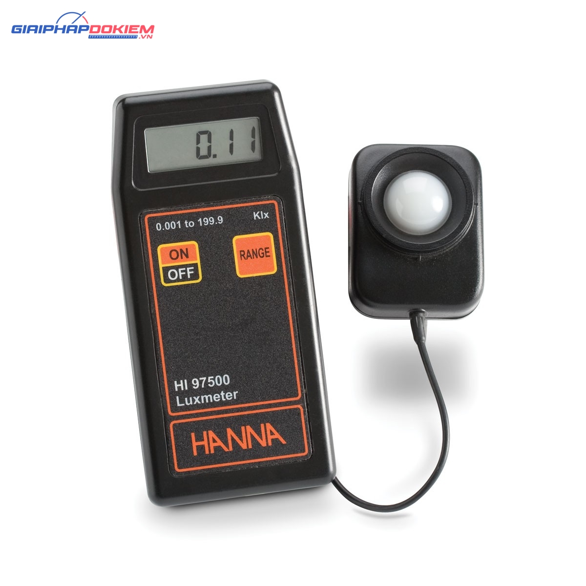 Máy Đo Ánh Sáng Cầm Tay Hanna HI97500 1 Máy Đo Ánh Sáng Cầm Tay Hanna HI97500