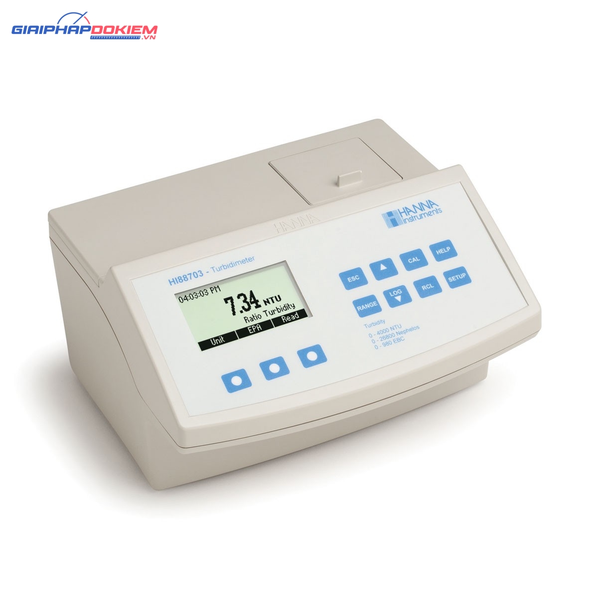 Máy Đo Độ Đục Để Bàn Theo Chuẩn EPA Hanna HI88703-02 1 Máy Đo Độ Đục Để Bàn Theo Chuẩn EPA Hanna HI88703-02