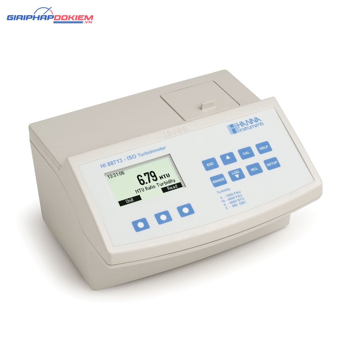 Máy Đo Độ Đục Theo Tiêu Chuẩn ISO 7027 Hanna HI88713-02 3 Máy Đo Độ Đục Theo Tiêu Chuẩn ISO 7027 Hanna HI88713-02