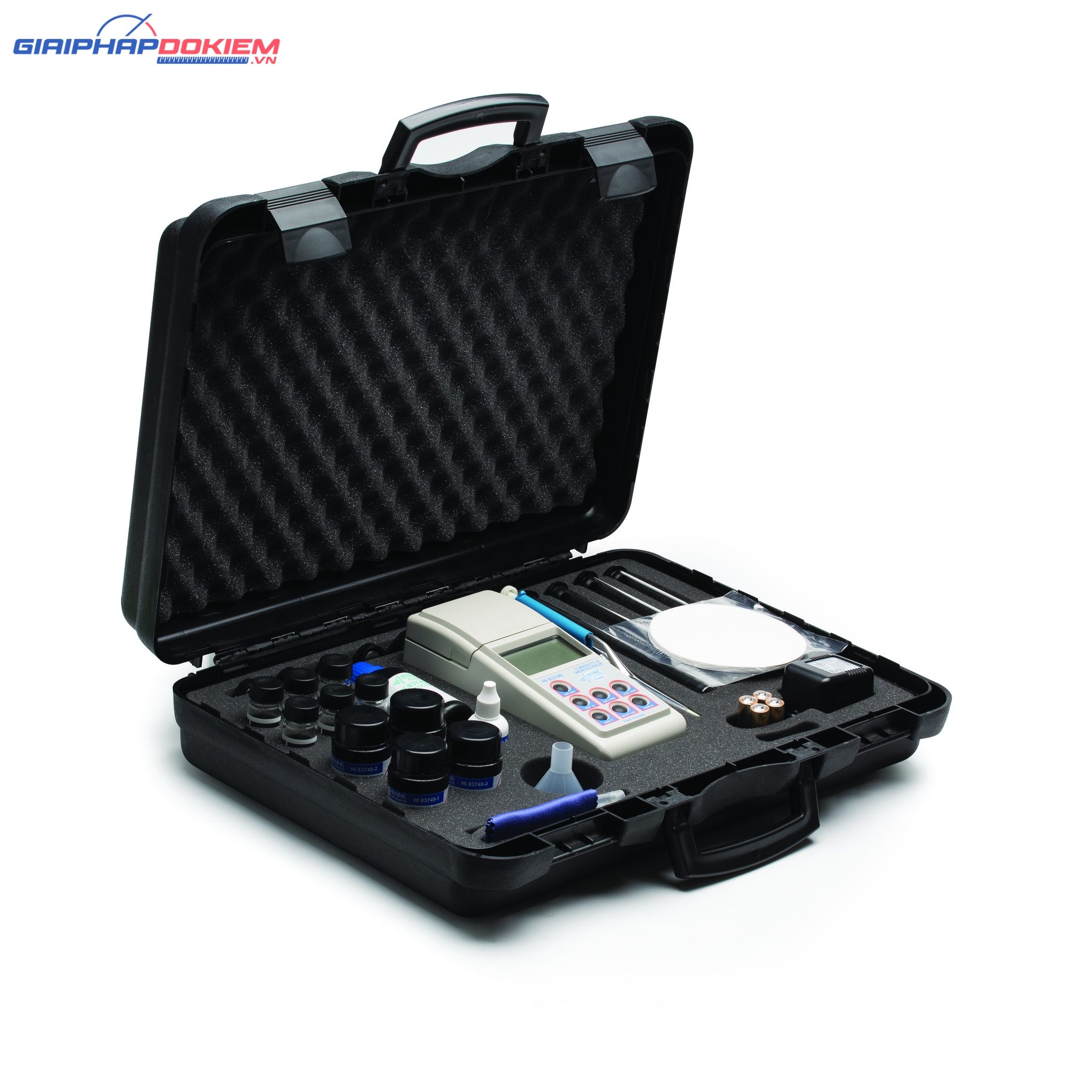 Máy Đo Độ Đục Và Bentonit Trong Rượu Vang Hanna HI83749-02 2 Máy Đo Độ Đục Và Bentonit Trong Rượu Vang Hanna HI83749-02 - Ảnh 2