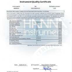 Máy Đo Độ Đục Và Clo Để Bàn Theo Tiêu Chuẩn EPA Hanna HI83414-02 3 may do do duc va clo de ban theo tieu chuan epa hanna hi83414 02 1