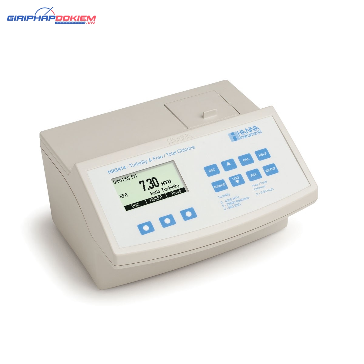 Máy Đo Độ Đục Và Clo Để Bàn Theo Tiêu Chuẩn EPA Hanna HI83414-02 1 Máy Đo Độ Đục Và Clo Để Bàn Theo Tiêu Chuẩn EPA Hanna HI83414-02